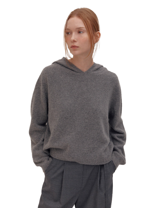 RACCON HOODY WHOLE GARMENT KN