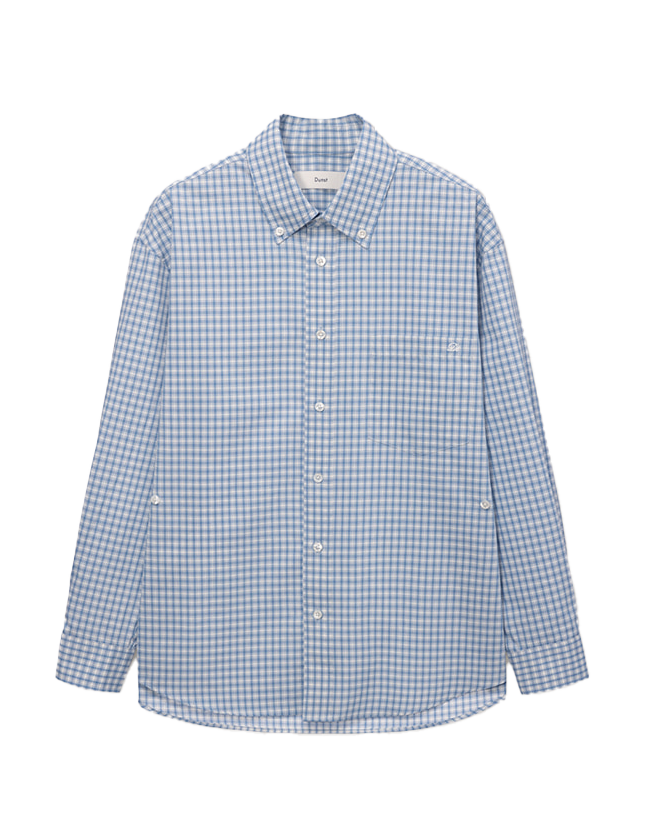 UNISEX OVERSIZED BD CHECKED SHIRT