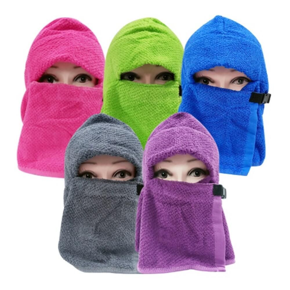 사우나 얼굴 가리개